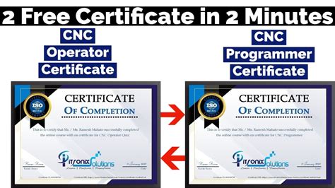 cnc machine training certification|cnc machine operator certificate.